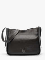 Shoulder Bag M Foudre Leather Etrier Black foudre EFOD087M