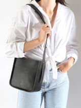 Sac Bandoulire S Foudre Cuir Etrier Multicolore foudre EFOD087S-vue-porte