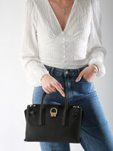 Sac Port Main S Equestre Cuir Etrier Multicolore equestre EEQT142S-vue-porte