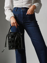 Sac Seau Epona Cuir Etrier Multicolore epona EEPO136M-vue-porte