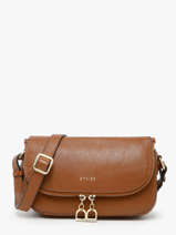 Small Leather Tradition Crossbody Bag Etrier Brown tradition ETRA059S