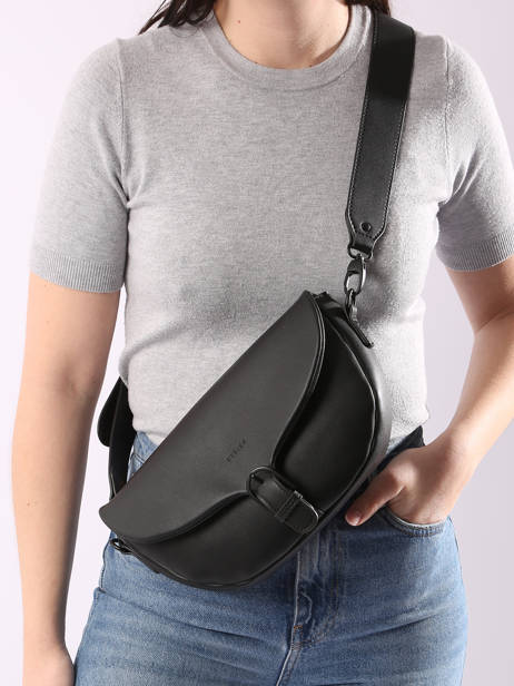 Crossbody Bag M Oxer Leather Etrier Black oxer EOXE065M other view 1