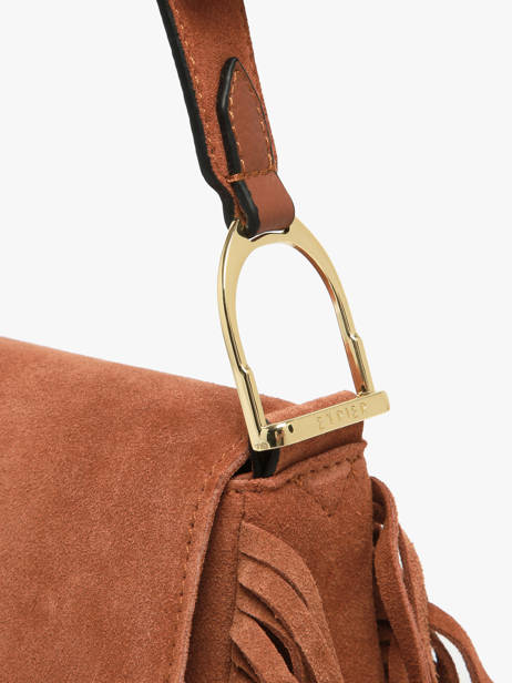 Shoulder Bag Country Leather Etrier Brown country ECOU145M other view 4