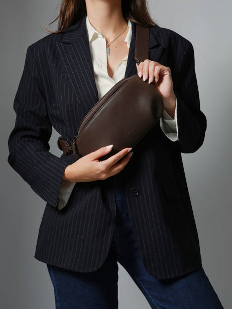 Belt Bag Oxer Leather Etrier Brown oxer EOXE022M other view 1