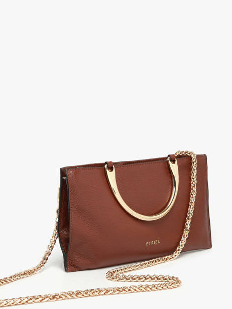 Handbag Tradition Leather Etrier Brown tradition ETRA052M other view 2