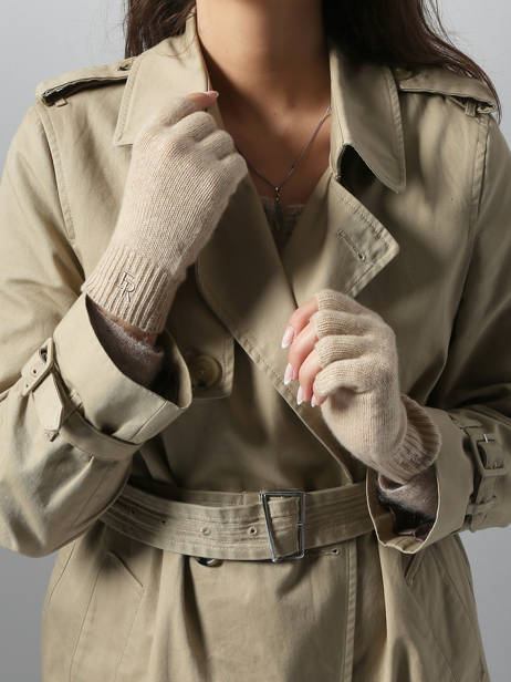 Mitaines Cachemire Vercors Etrier Beige vercors EVER428U vue secondaire 1