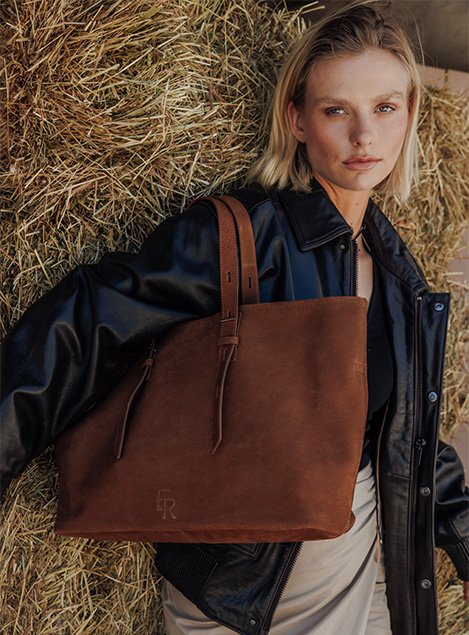 Shopping bag Cavalier Nubuck